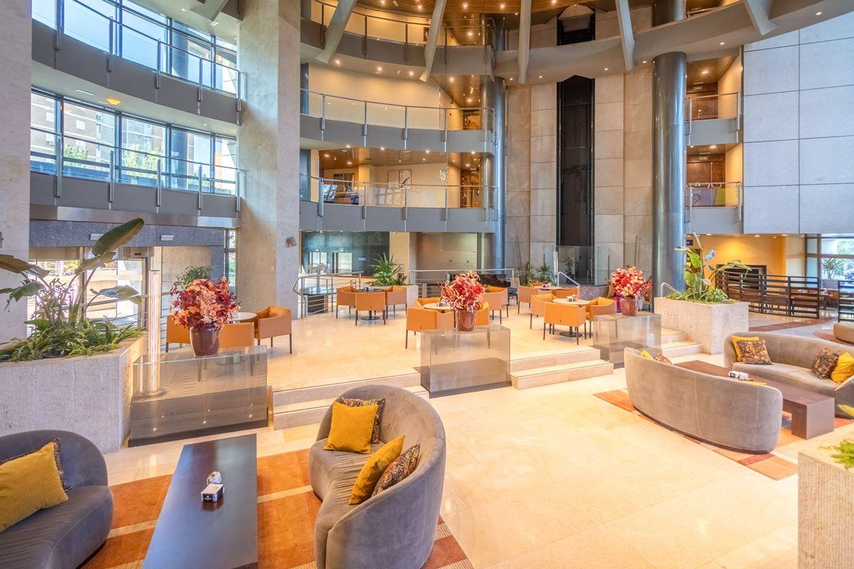 Eurostars Suites Mirasierra Мадрид Екстер'єр фото The lobby of the hotel