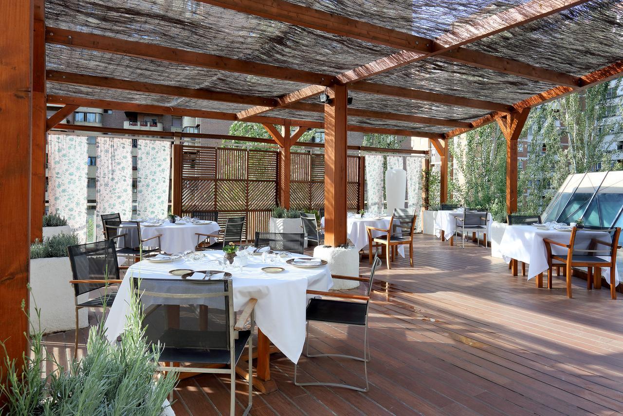 Eurostars Suites Mirasierra Мадрид Екстер'єр фото Restaurant
